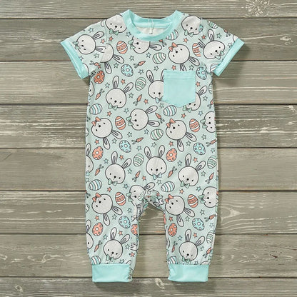 Boys Easter Romper